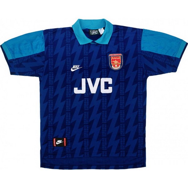 Camiseta Arsenal Segunda equipación Retro 1994 1995 Azul